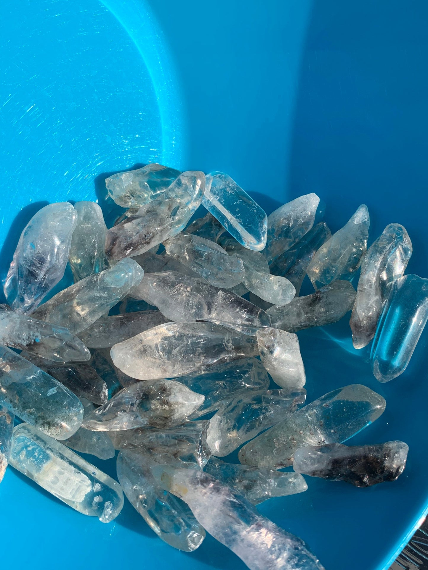 Polished Garden Quartz Points Crystal Mineral