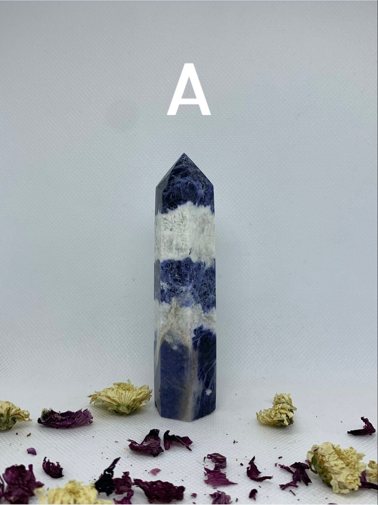 RICH Sodalite Polished Crystal Carved Towers ( YOU CHOOSE )