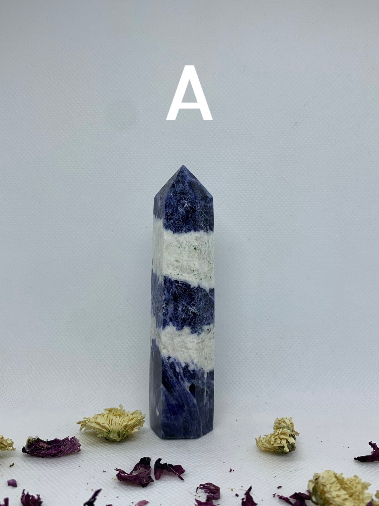 RICH Sodalite Polished Crystal Carved Towers ( YOU CHOOSE )