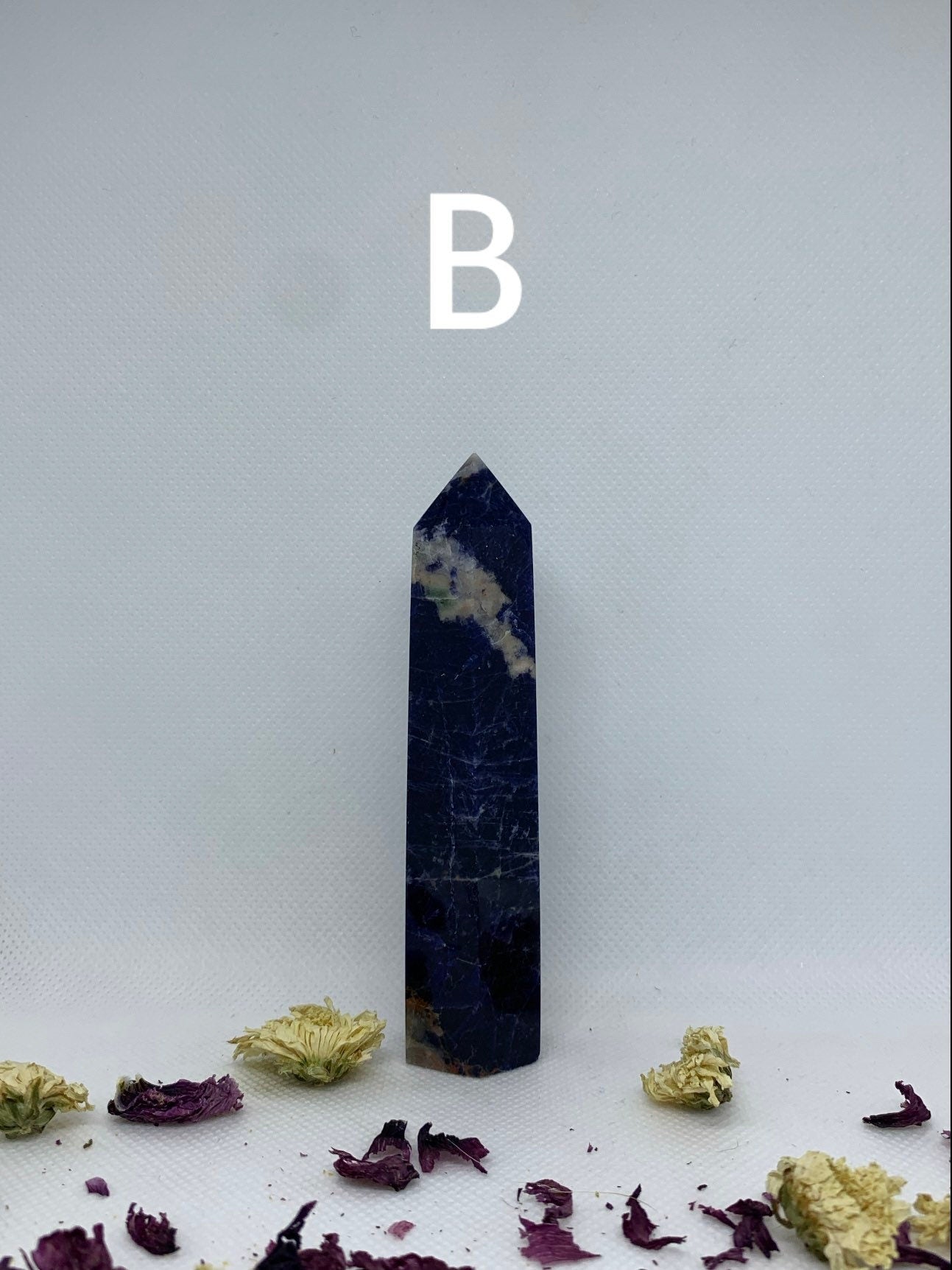 RICH Sodalite Polished Crystal Carved Towers ( YOU CHOOSE )