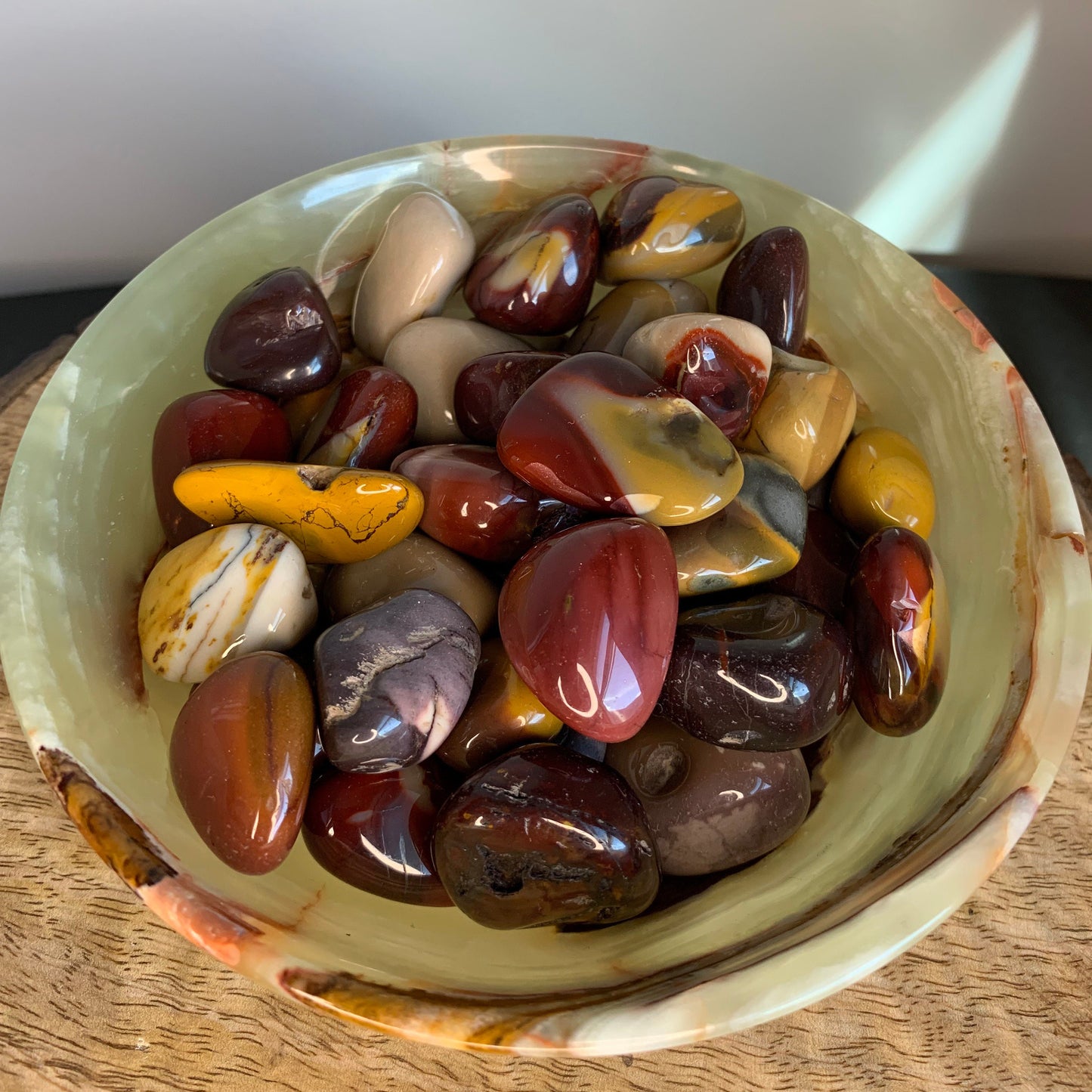 Mookaite Jasper Tumbled Stone Polished Crystal Mineral