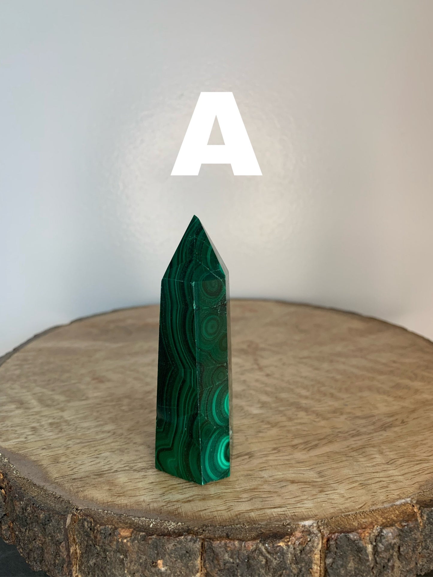 3+ Inch Malachite Crystal Polished Mineral Tower Carving ( YOU CHOOSE )