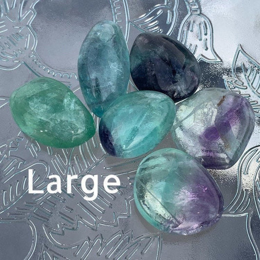 Rainbow Fluorite Tumbles MULTIPLE Sizes !!READ DESCRIPTION!! crystal mineral