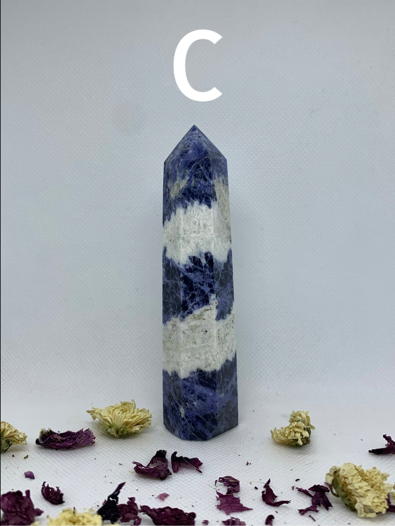 RICH Sodalite Polished Crystal Carved Towers ( YOU CHOOSE )