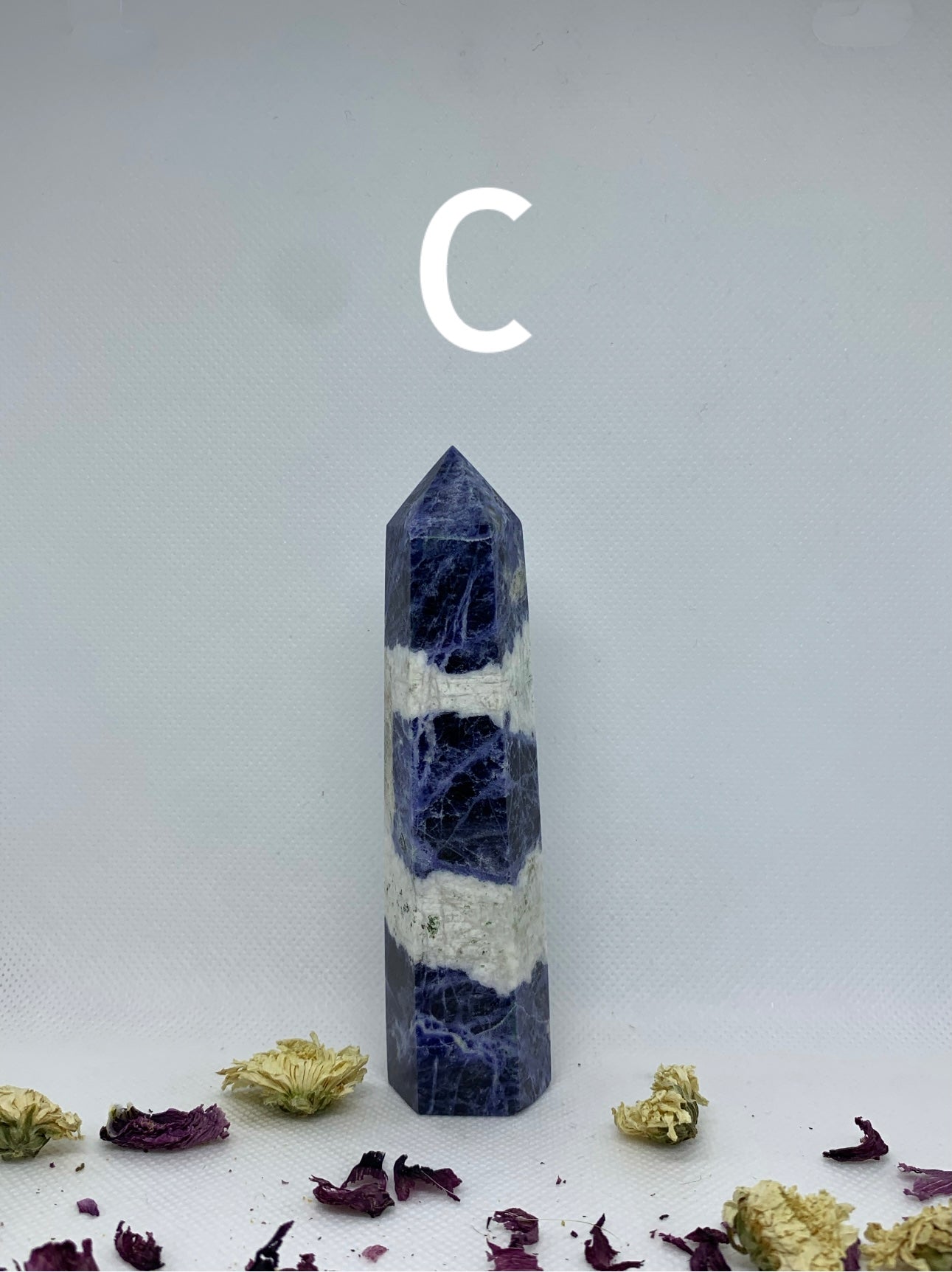 RICH Sodalite Polished Crystal Carved Towers ( YOU CHOOSE )