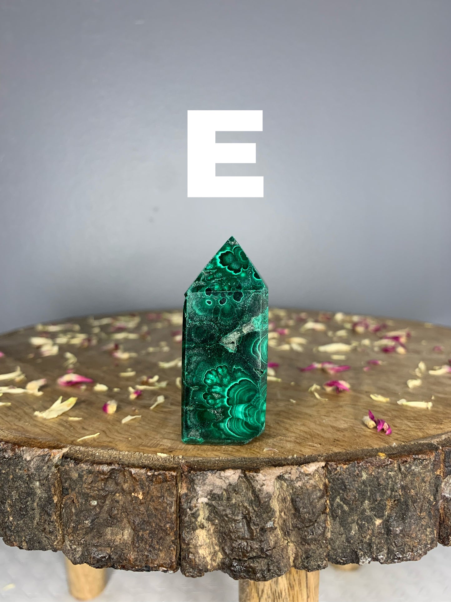 INTENSE QUALITY Malachite Crystal Polished Tower / Obelisk Carving ( you choose )